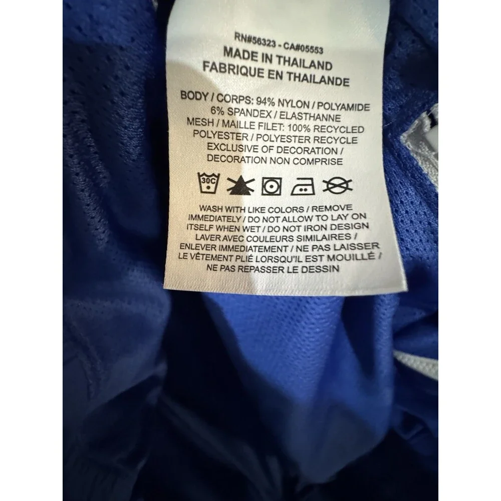 Nike Jordan Team Woven Long Sleeve Pullover Jacket Royal Blue Sz XXL